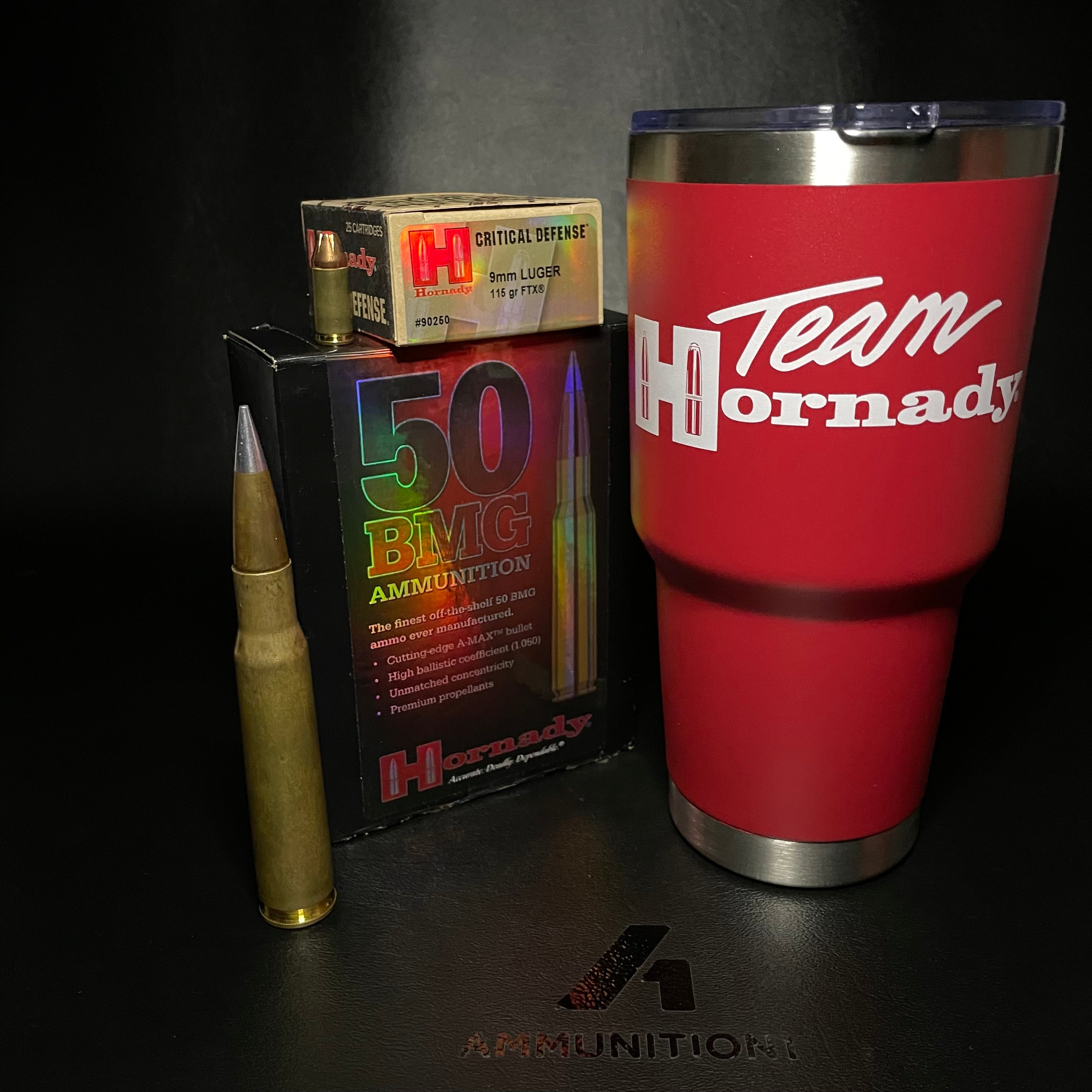 Hornady - Team Hornady Tumbler - Red Stainless Steel 30 oz