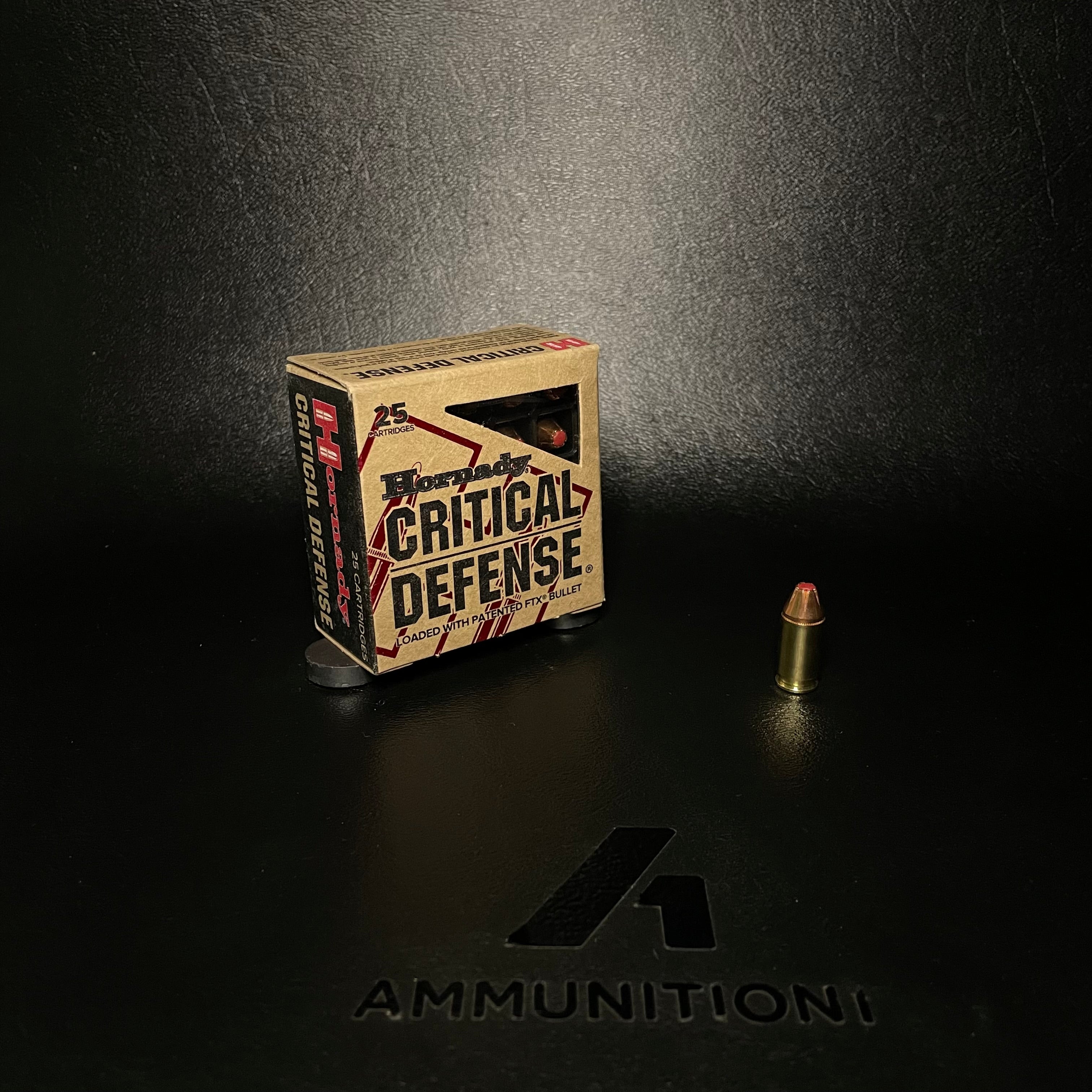Hornady Critical Defense - 380 ACP - 90 Gr FTX - 25 Rnd/Bx