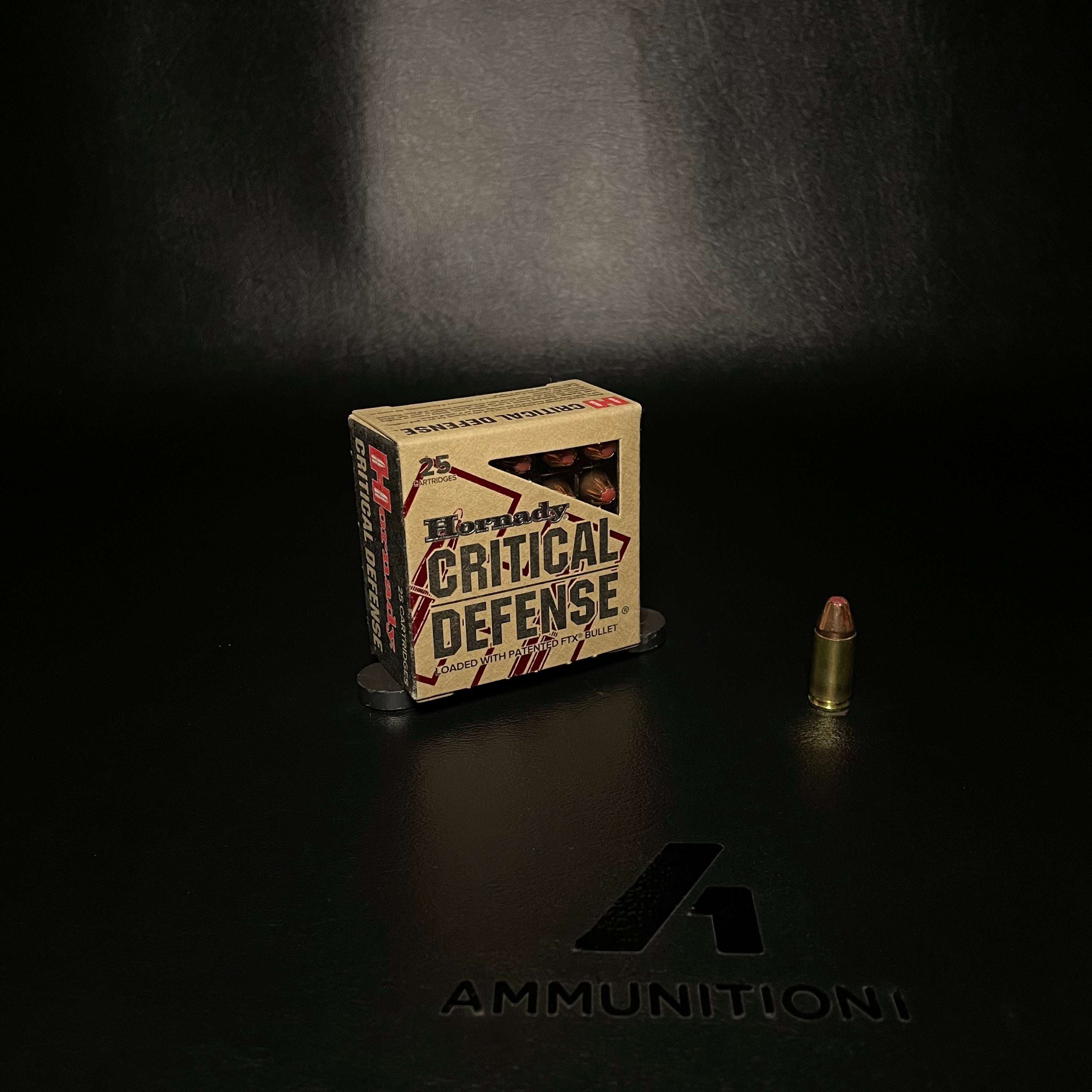 Hornady Critical Defense - 9mm - 115 gr FTX - 25 Rnd/Bx