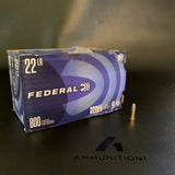Federal Range Pack - 22 LR - 40 Gr - 800 Rnd/Bx