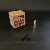 Hornady Critical Defense - .357 Mag - 125 Gr Flex Tip eXpanding - 25 Rnd/Bx