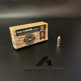 Patriot Sports - 9mm - 124 Gr FMJ - 50 Rnd/Bx