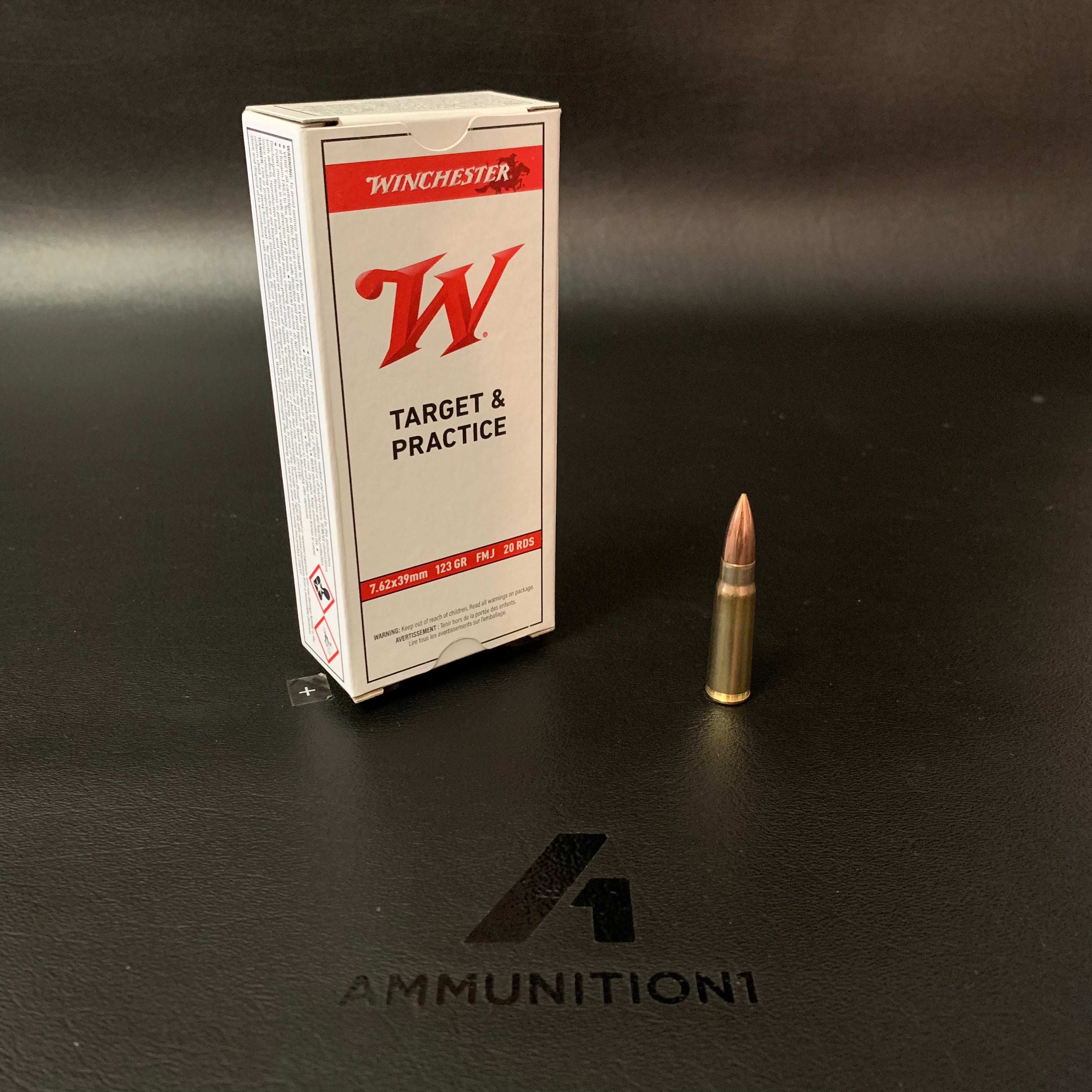 Win Target Winchester Target & Practice - 7.62x39mm - 123 Gr - FMJ - 20 Rnd/Bx ...