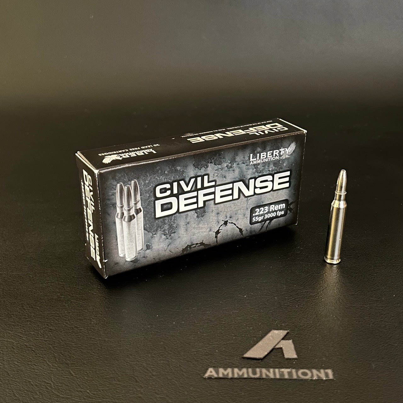 Liberty Ammunition Civil Defense - .223 Rem - 55 Gr FHP - 20 Rnd/Bx