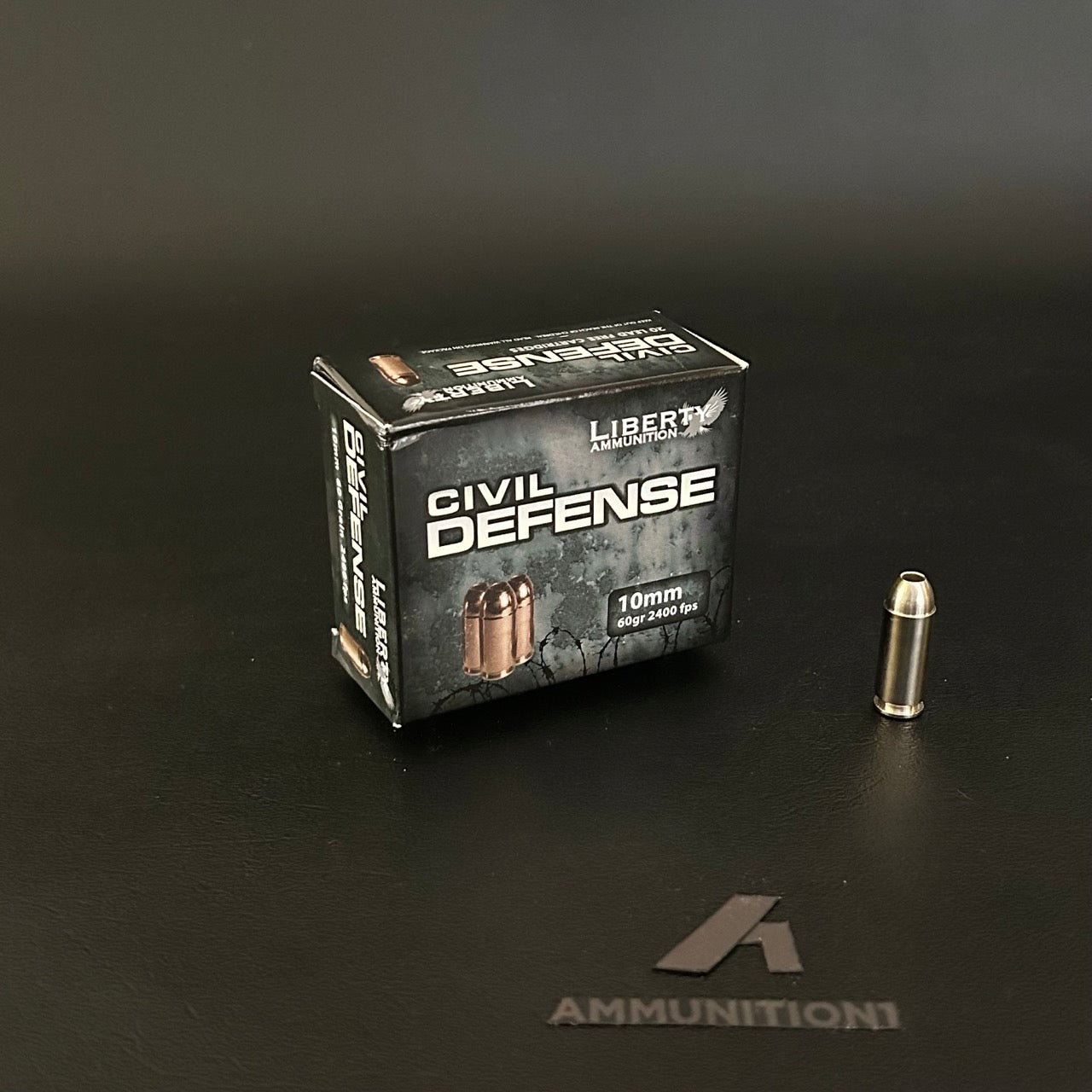 Liberty Ammunition Civil Defense - 10mm Auto - 60 Gr HP - 20 Rnd/Bx