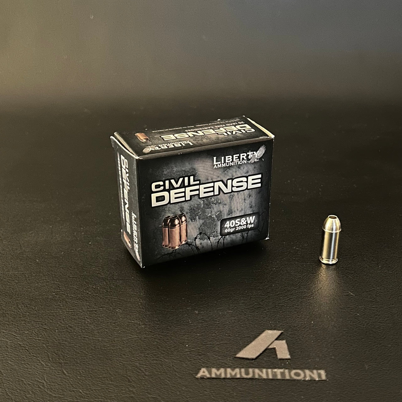 Liberty Ammunition Civil Defense - 40 S&W - 60 Gr FHP - 20 Rnd/Bx