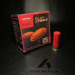 Norma Claystrike- 12 Ga - 2.75" #8 Shot 1 1/8 oz - 25 Rnd/Bx