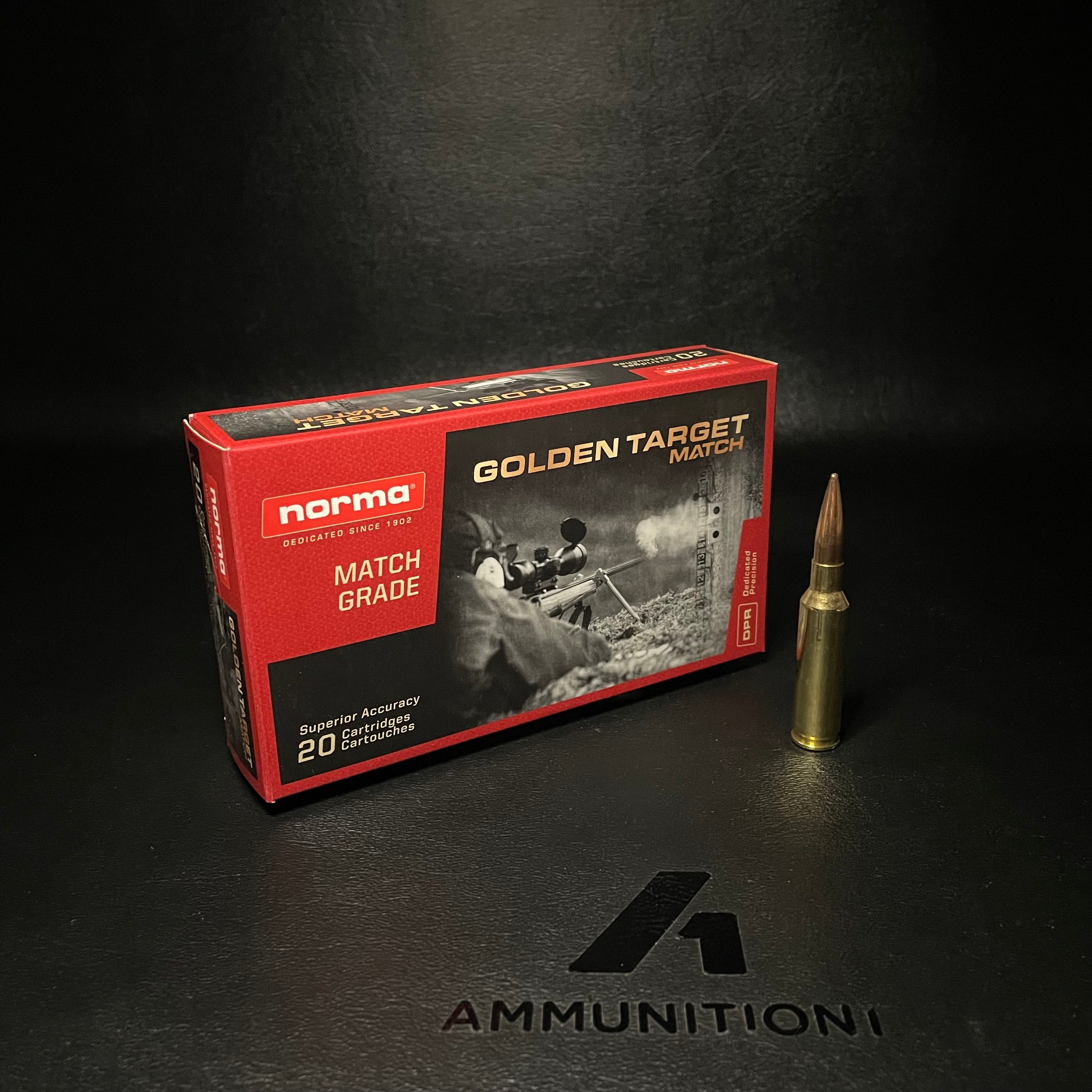 Norma Golden Target Match - 6.5 Creedmoor - 143 Gr BTHP - 20 Rnd/Bx ...