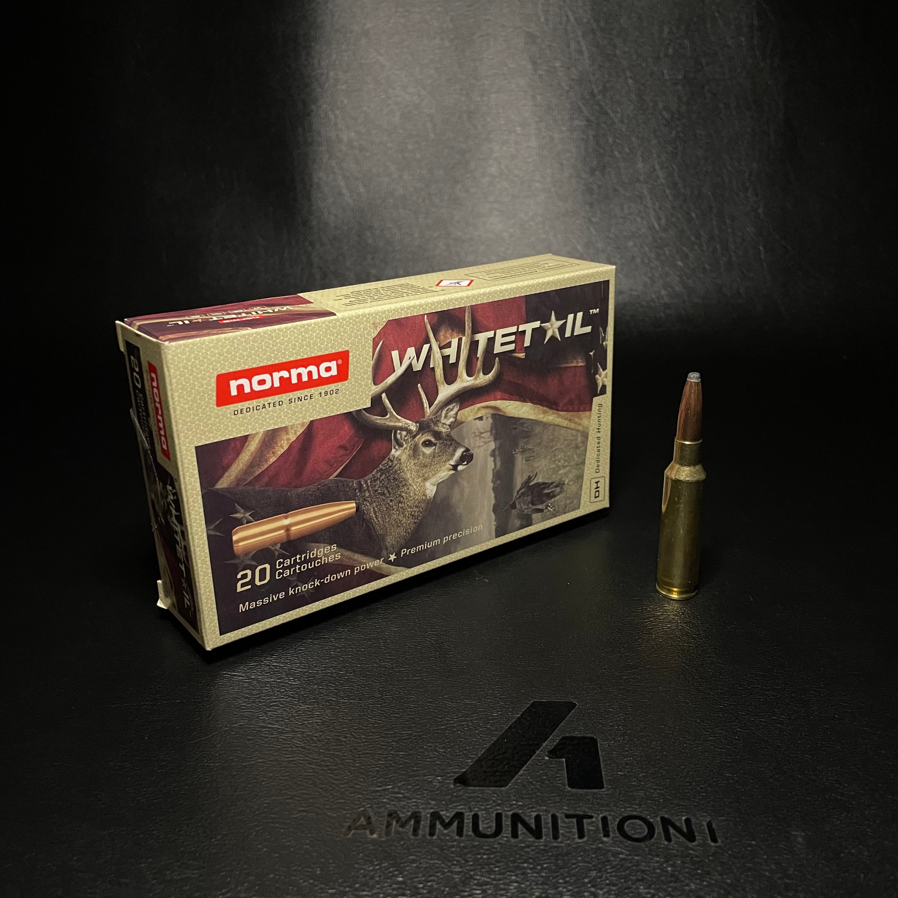 Norma Whitetail - 6.5 Creedmoor - 140 Gr SP - 20 Rnd/Bx