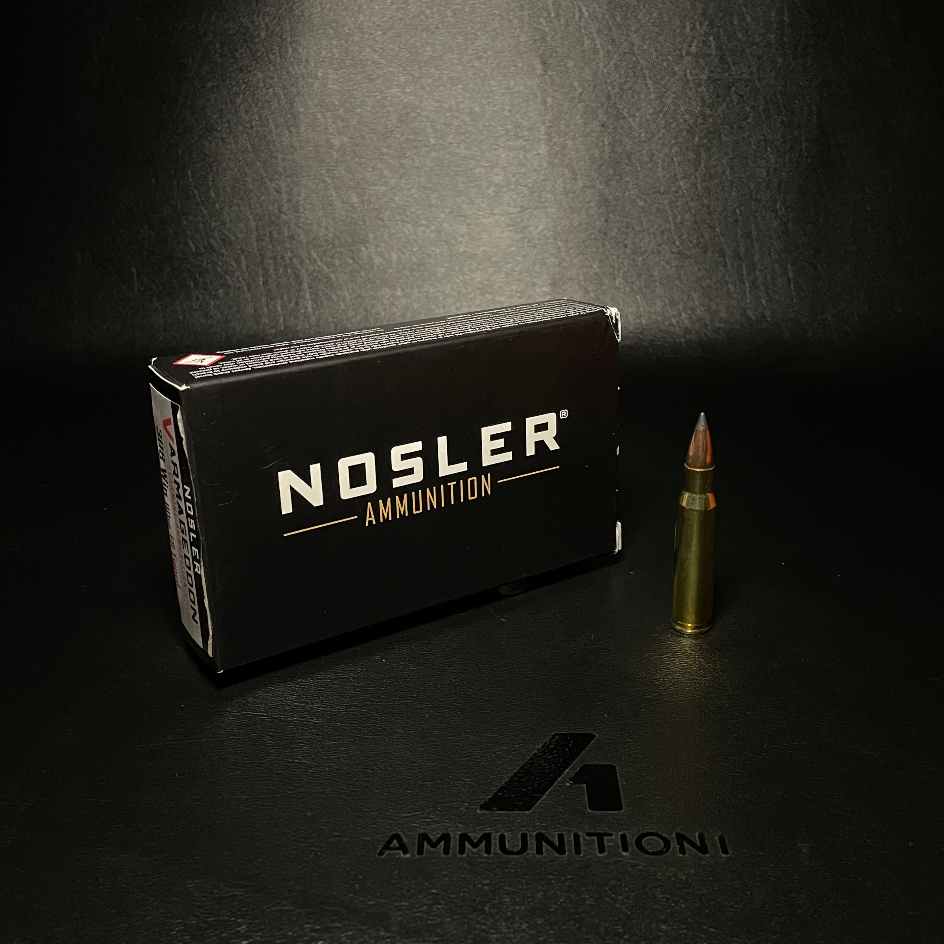 Nosler Varmageddon - 308 Win - 110 Gr Flat Base Tipped - 20 Rnd/Bx