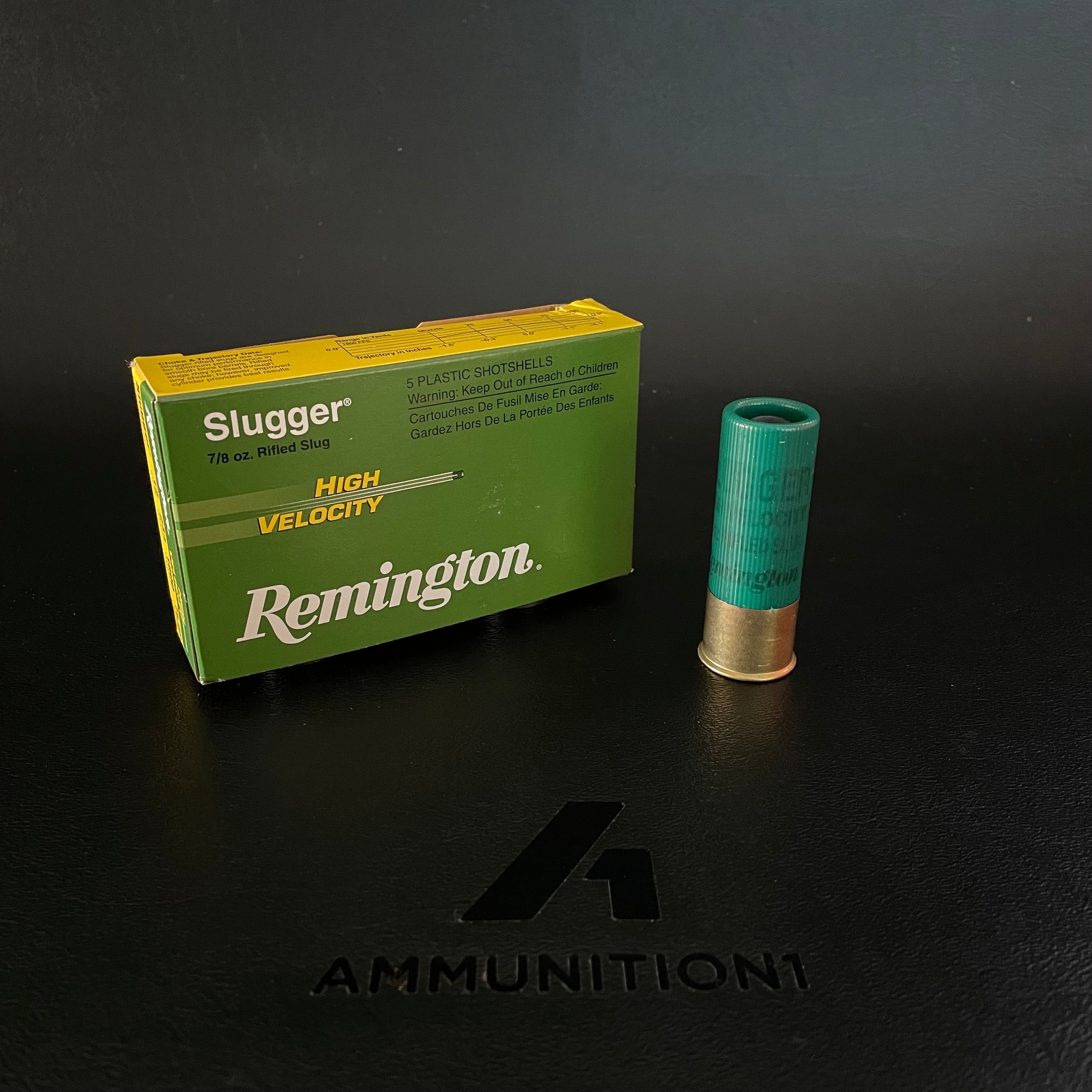 Remington Slugger - 12 Ga - 2.75" High Velocity Rifled Slug - 5 Rnd/Bx