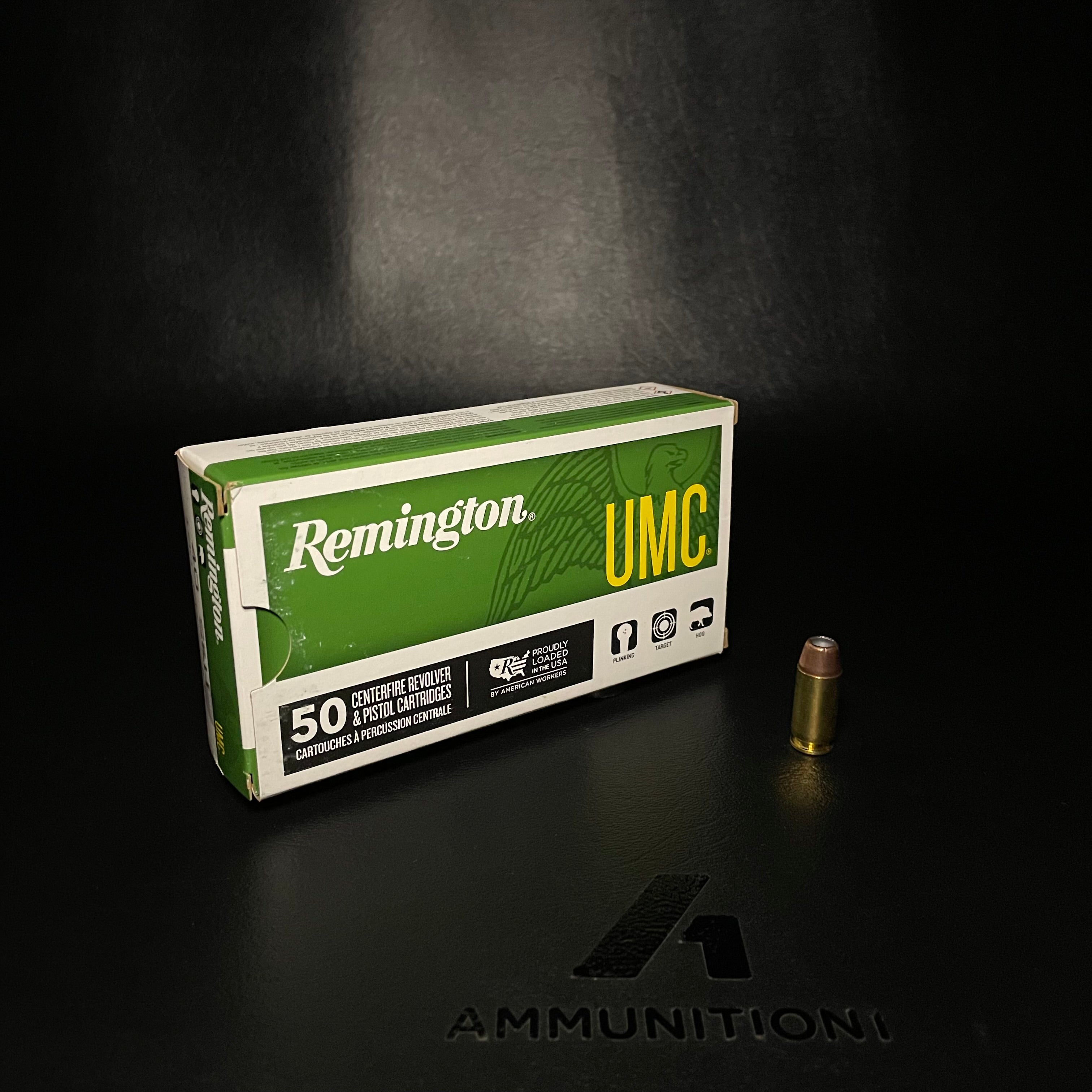 Remington Ammunition UMC - 40 S&W - 180 Gr JHP - 50 Rnd/Bx