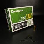 Remington Ammunition UMC Mega Pack - 380 ACP - 95 Gr FMJ - 250 Rnd/Bx
