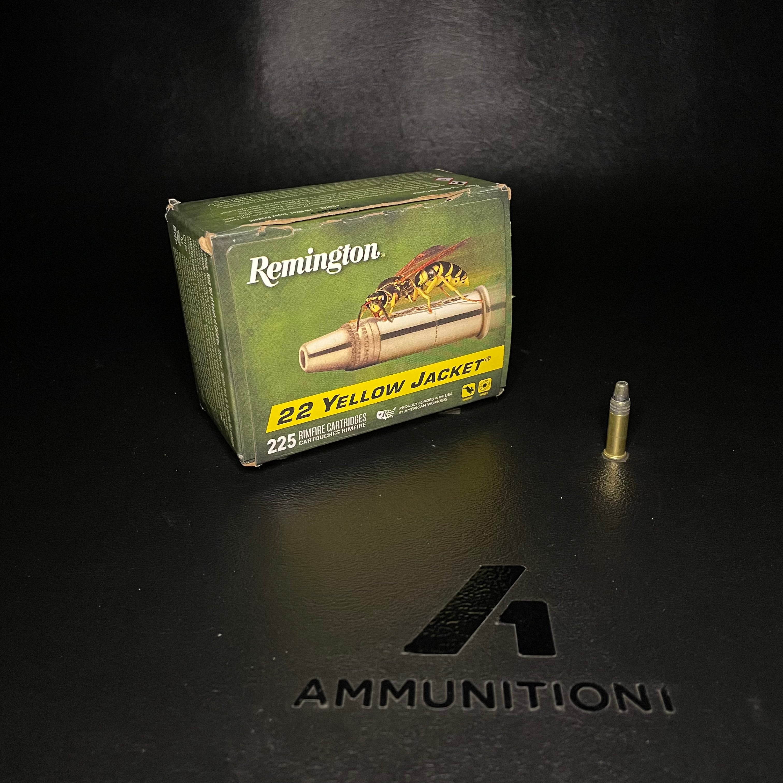 Remington Ammunition Yellow Jacket - 22LR - 33 Gr Truncated Cone HP - 225 Rnd/Bx