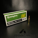 Remington UMC - .223 Rem - 55 Gr FMJ - 20 Rnd/Bx