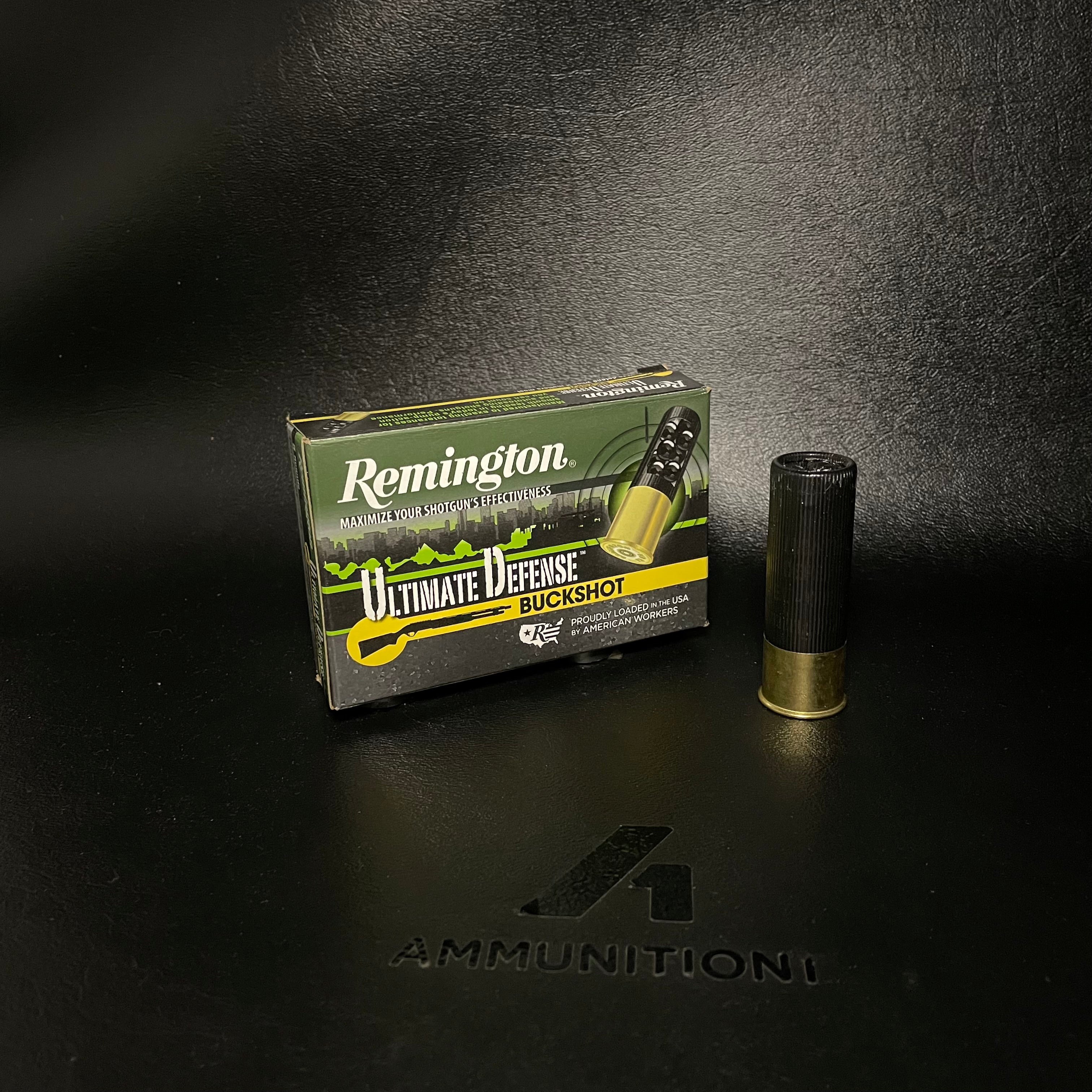 Remington Ultimate Defense - 12 Ga - 3" 00 Buck Shot - 5 Rnd/Bx