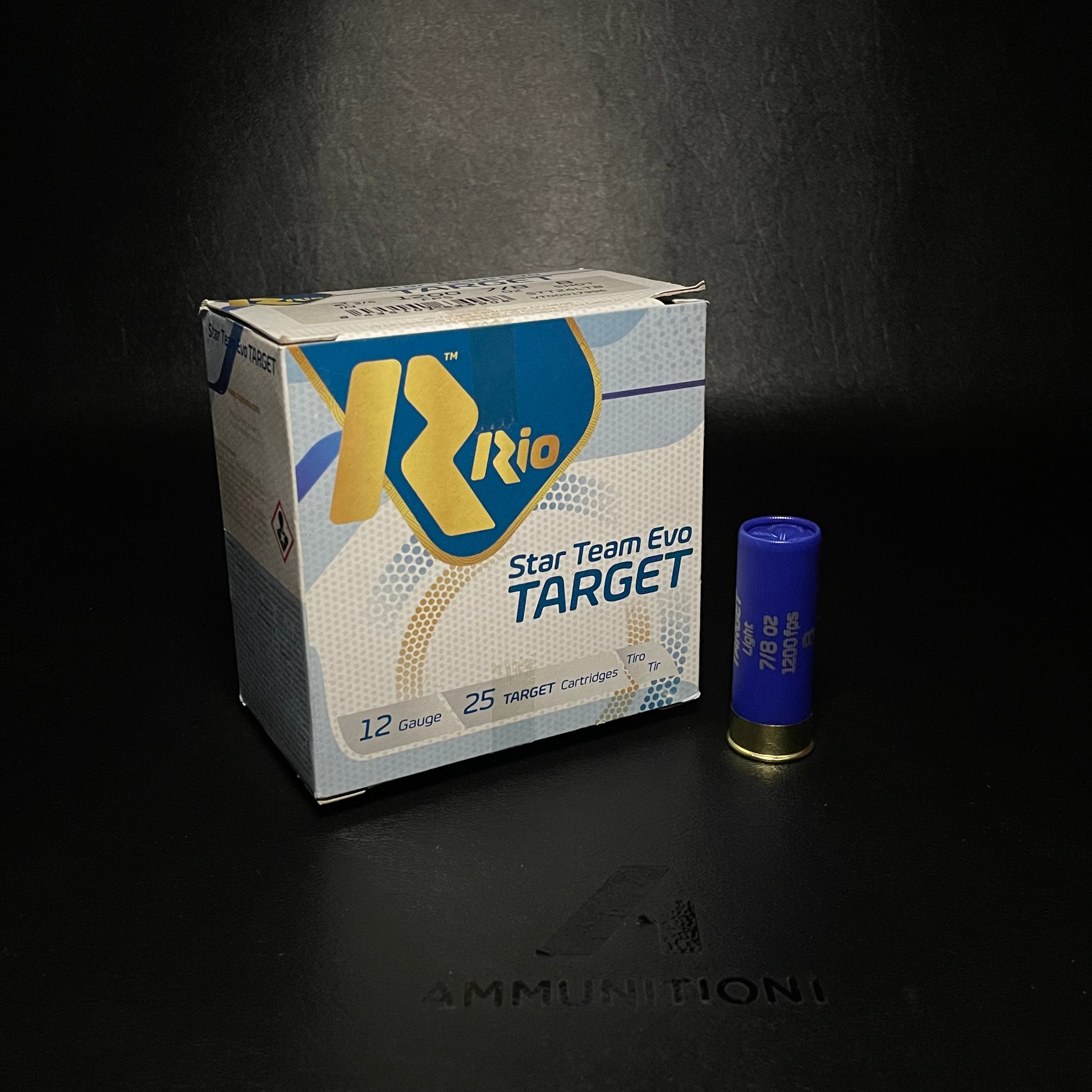 Rio Ammunition Star Team EVO - 12 Ga - 2.75" 7/8 oz 8 Shot 1200 FPS - 25 Rnd/Bx