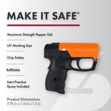 Sabre - Aim & Fire Pepper Gel - Trigger and Grip Deployment System