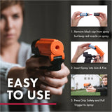 Sabre - Aim & Fire Pepper Gel - Trigger and Grip Deployment System