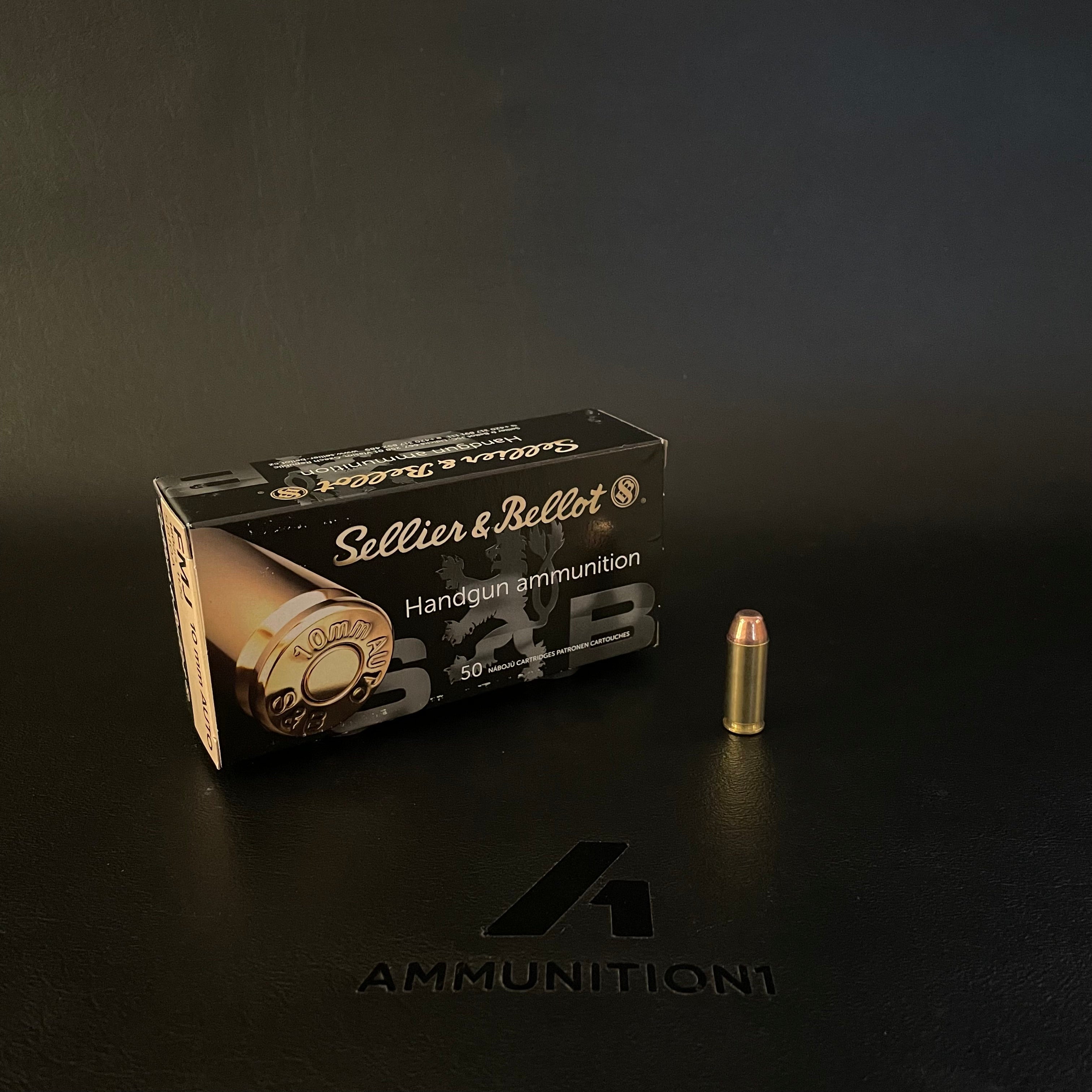 Sellier & Bellot - 10mm - 180 Gr FMJ - 50 Rnd/Bx