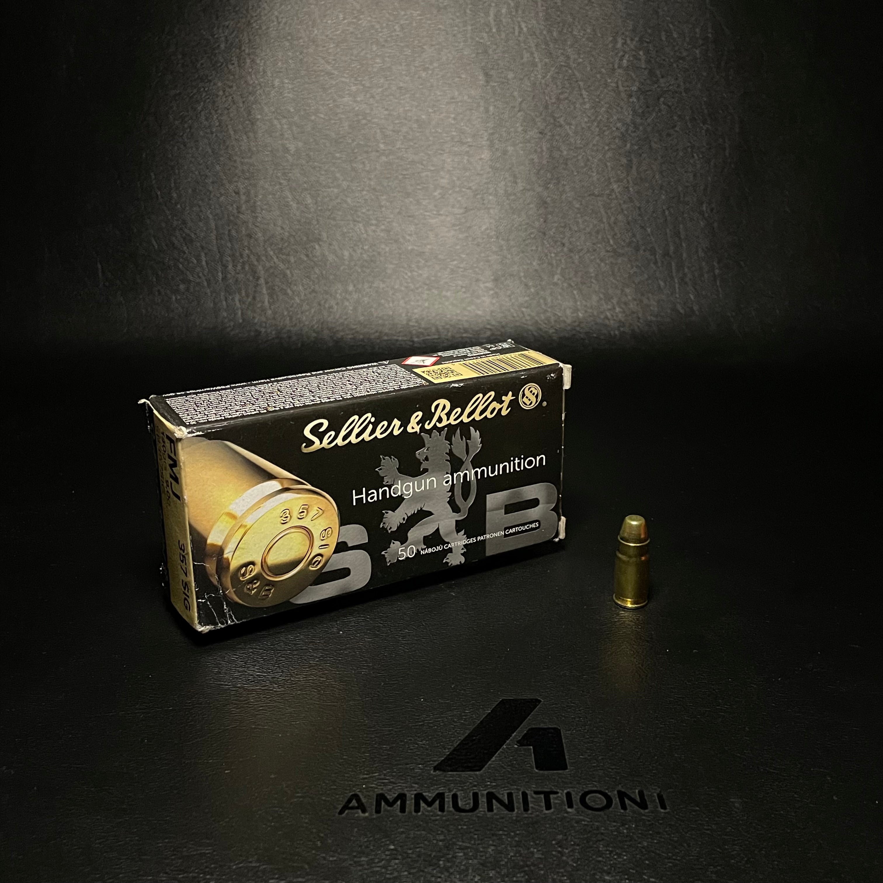 Sellier & Bellot - 357 Sig - 140 Gr FMJ - 50 Rnd/Bx