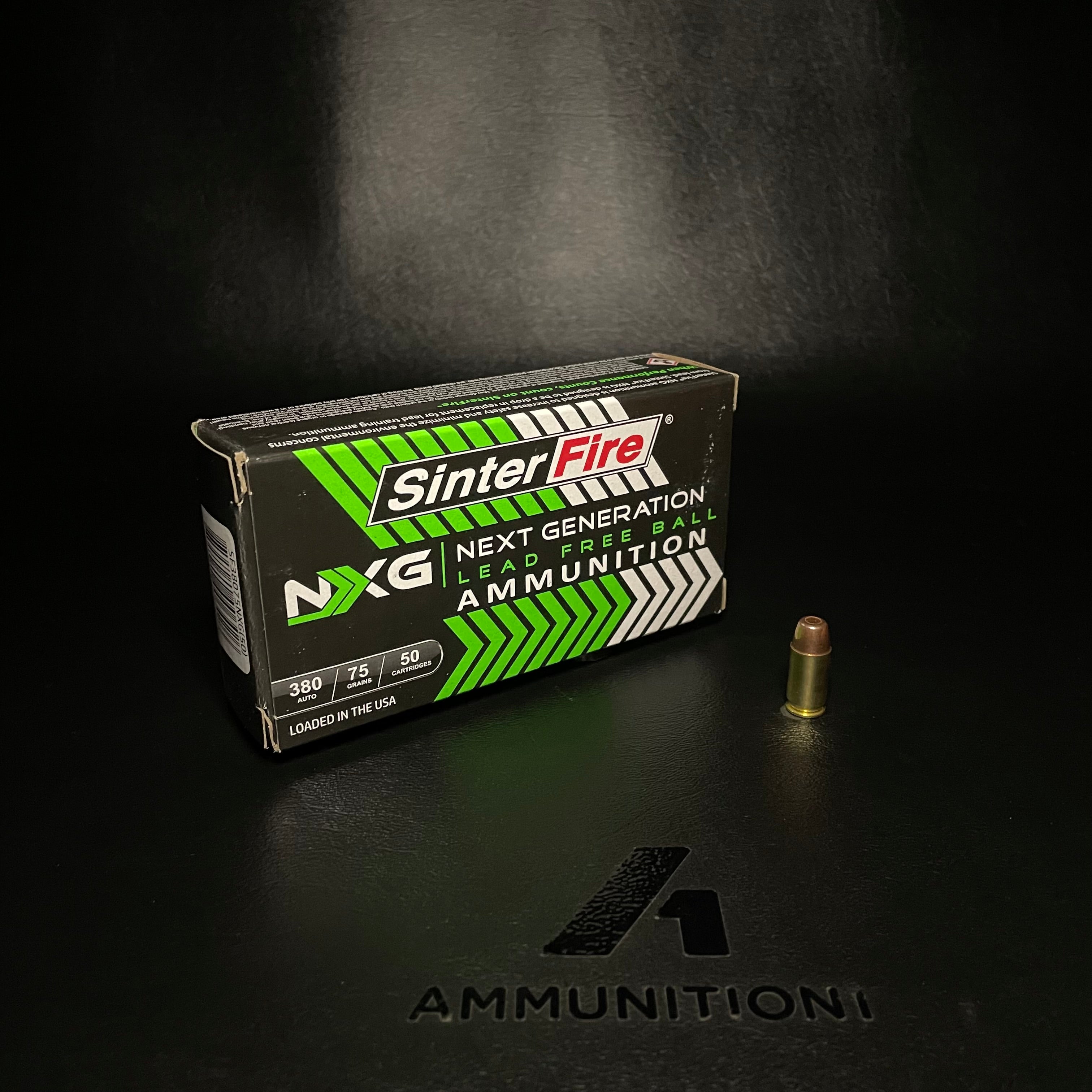 SinterFire Inc Next Generation - 380 ACP - 75 Gr Lead Free Ball - 50 Rnd/Bx