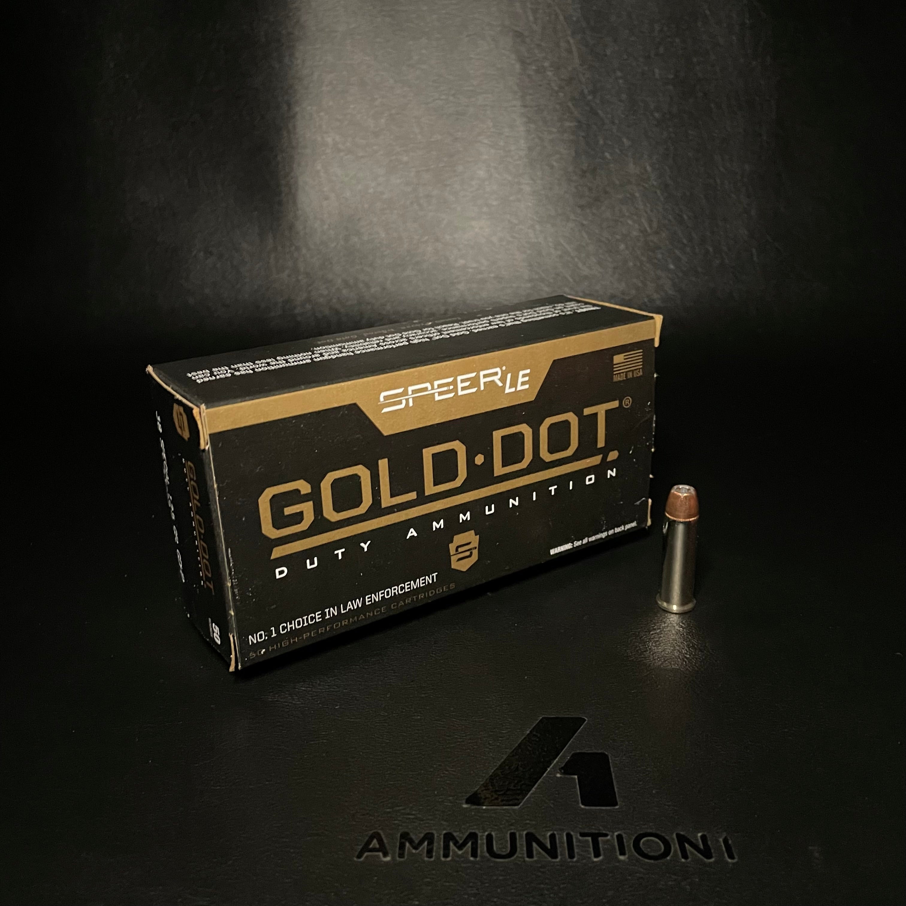 Speer Gold Dot - 38 Special - 125 Gr GDHP - 50 Rnd/Bx