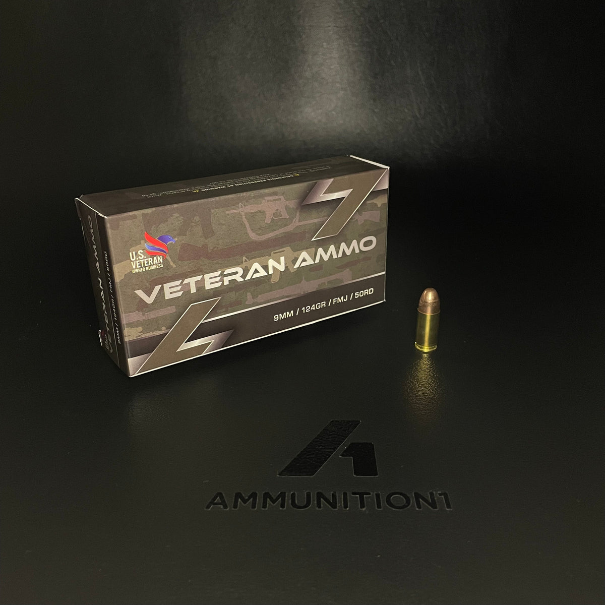 Veteran Ammo - 9mm - 124 Gr FMJ - 50 Rnd/Bx – Ammunition1
