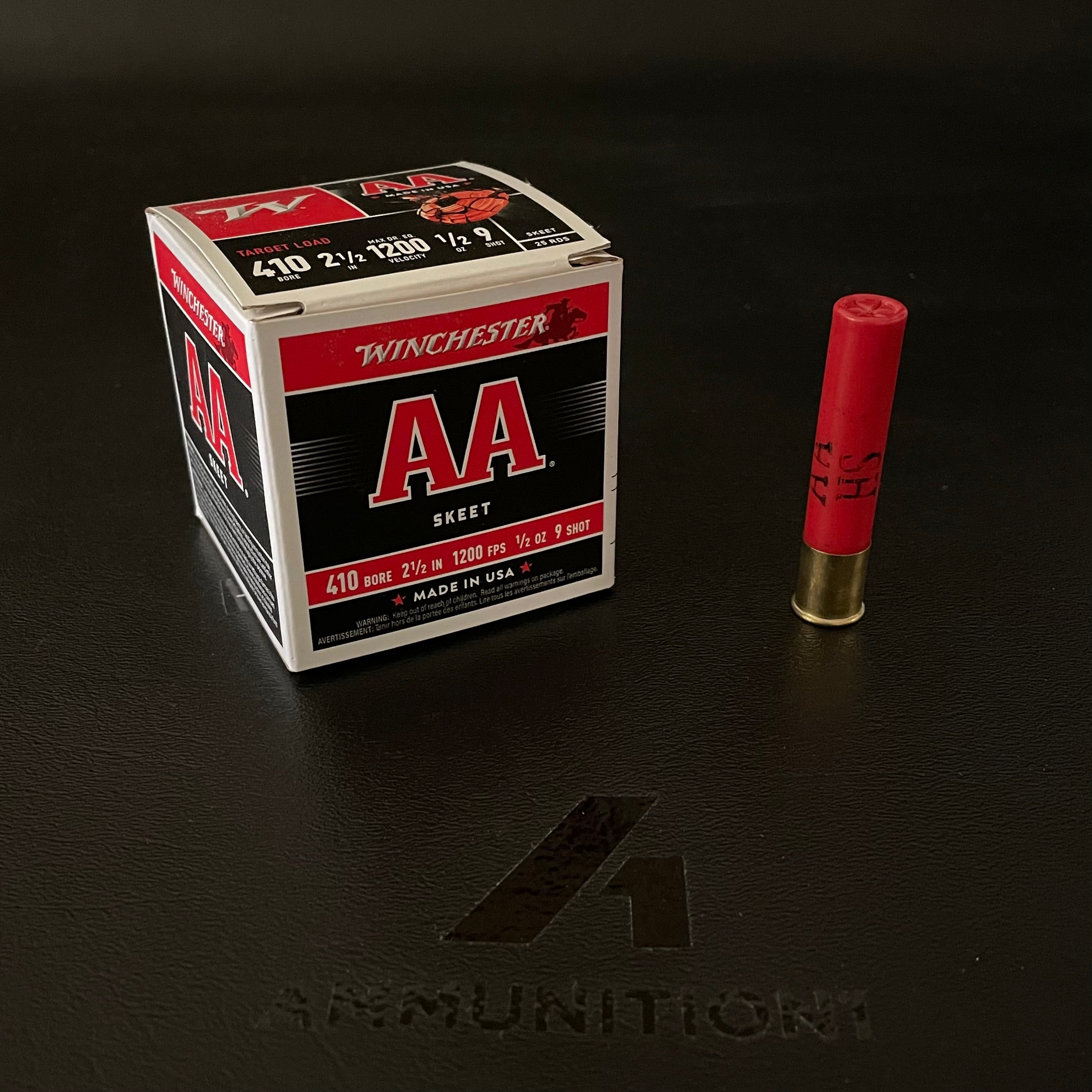 Aa Pro Target Winchester AA Target - .410 Ga - 2.5'' #9 - 25 Rnd/Bx – Ammunition1