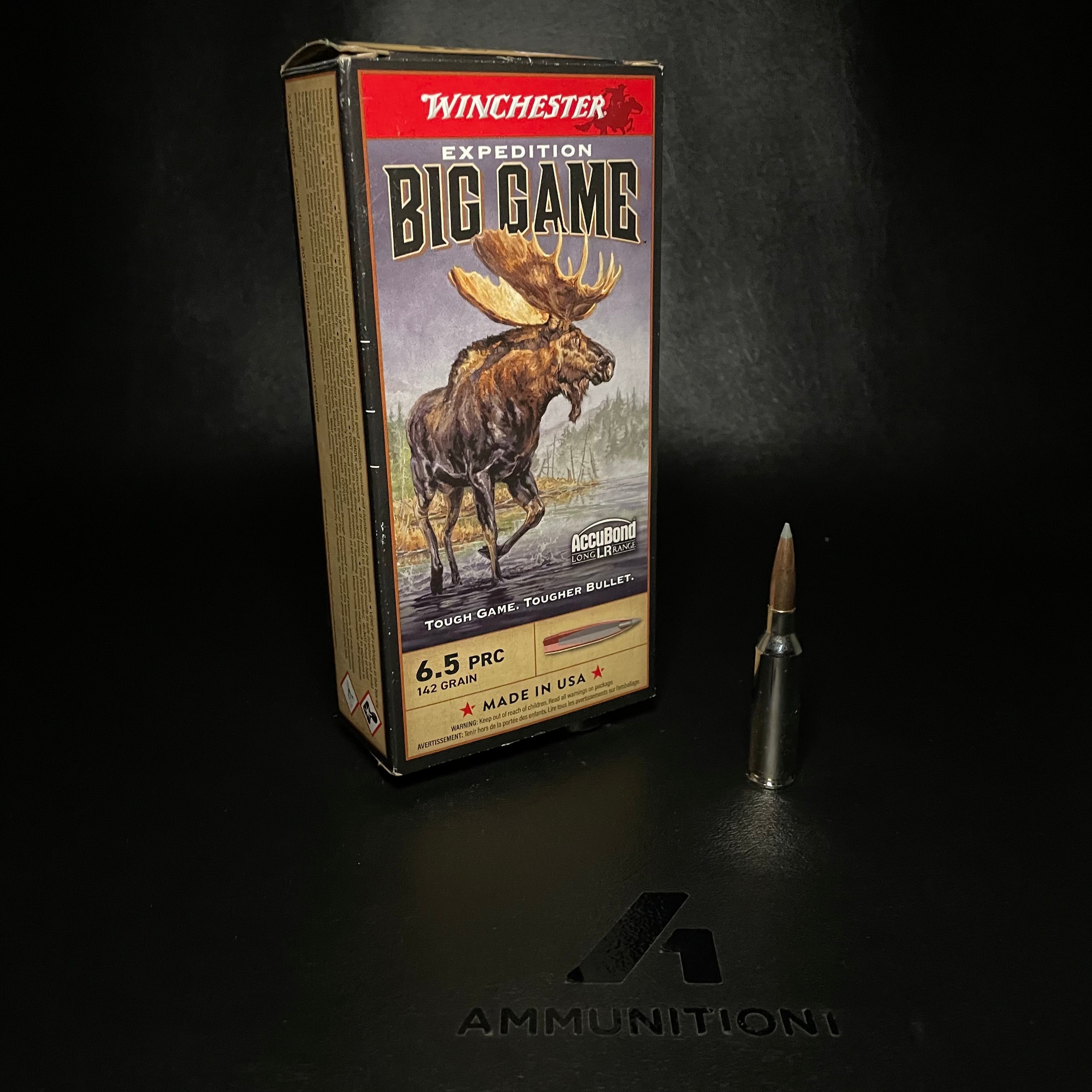 Winchester Expedition Big Game Long Range - 6.5 PRC - 142 Gr Nosler AccuBond Long Range - 20 Rnd/Bx