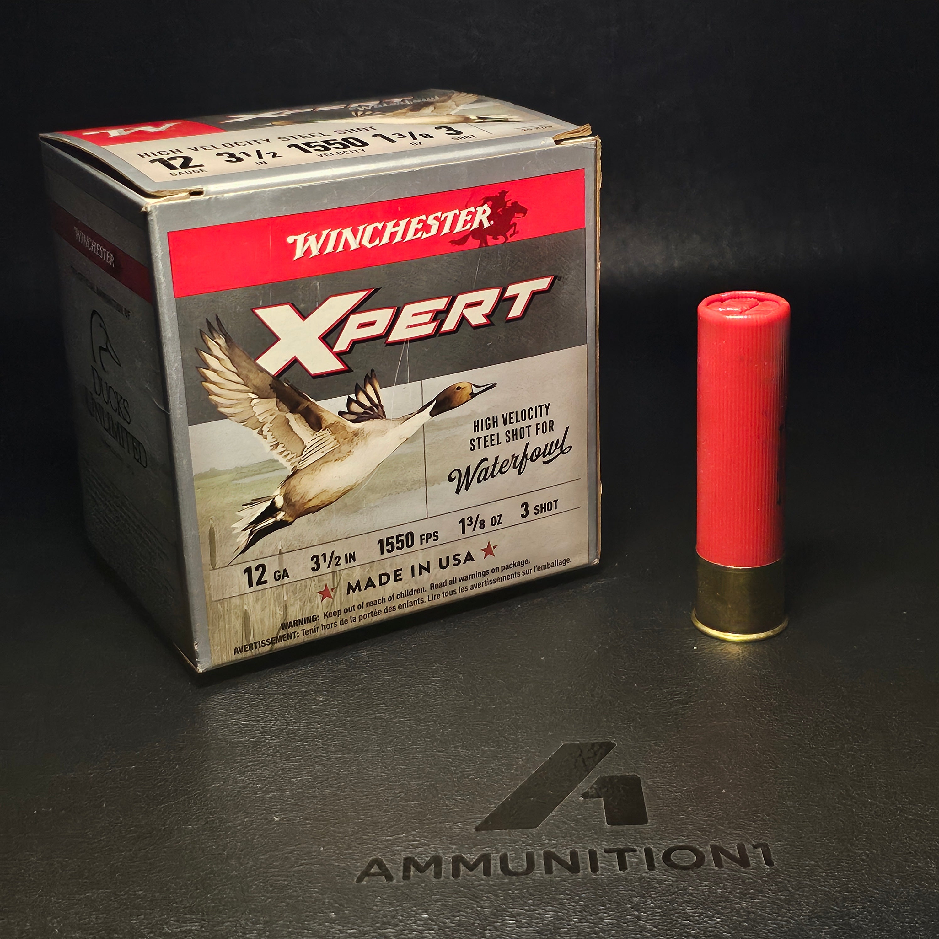 Winchester Xpert High Velocity - 12 Ga - 3.50" 1 3/8 oz #3 - 25 Rnd/Bx