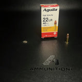Aguila Super Extra - 22 LR - 40 Gr CPSP - 50 Rnd/Bx