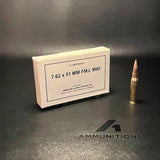 Armscor USA - 7.62x51mm NATO - 147 Gr FMJ - 20 Rnd/Bx