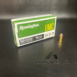 Remington Ammunition UMC - 40 S&W - 180 Gr JHP - 50 Rnd/Bx