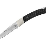 Buck Knives - Legacy 501 Squire LTD - Satin S35VN Black Burlap Micarta Lock Back Folder